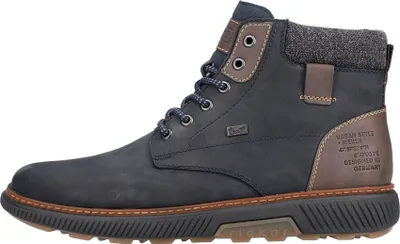 Image de Rieker Veterschoenen Hoog Veterschoenen Hoog - Blauw - Maat 40