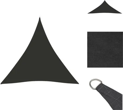 Produktbild von vidaXL Sonnensegel Oxford-Gewebe Dreieckig 4,5x4,5x4,5 m Anthrazit -  Sonnenschirme & Sonnenschutze