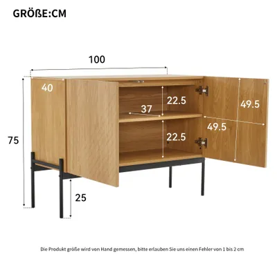 Obrázek produktu pro Komoda - Skříň - Úložná skříň - Konferenční stolek - Skříň - Moderní design