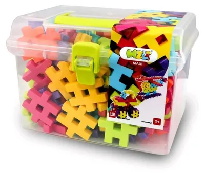 Produktbild von Meli Maxi Travel Box 110 Bausteine 67322
