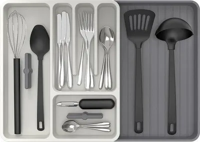 Produktbild von Famanu Besteckorganizer ausziehbar - 7 Fächer, erweiterbar