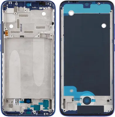 Obrázek produktu pro Kryt pouzdra s rámečkem pro Xiaomi Mi A3 Blue Náhradní díl New