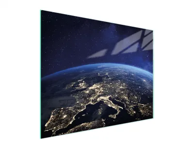 Obrázek produktu pro Skleněná krájecí deska 52x40 Země