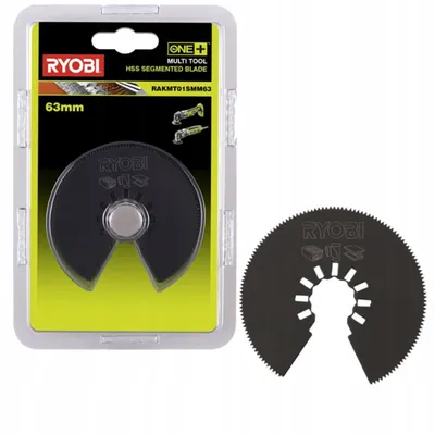 Zdjęcie produktu dla RYOBI Brzeszczot 63 mm do Drewna i Metalu RAKMT01SMM63