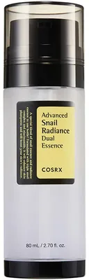 Imagen del producto de COSRX Advanced Snail Radiance Dual Essence 80ml: Sérum facial hidratante y regenerador