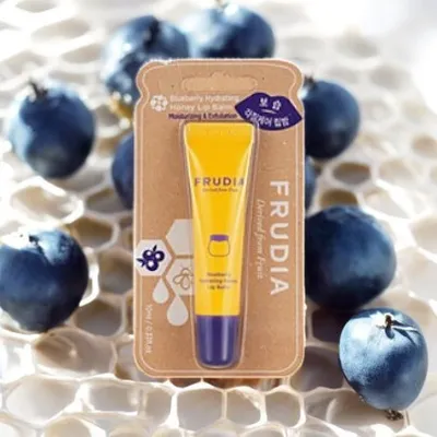 Obrázek produktu pro FRUDIA - Blueberry Hydrating Honey Lip Balm Tube  - Vyživující balzám na rty s medem a borůvkami - 10 ml