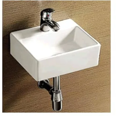 Produktbild von Beaux Poitiers Waschbecken 34,5x30x12 cm mit Überlauf