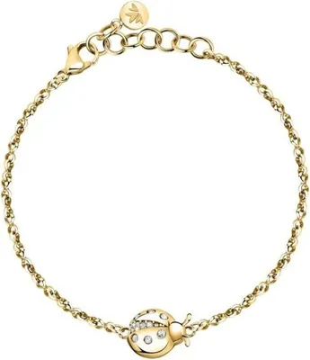 Immagine prodotto di Bellissimo bracciale placcato oro portafortuna Istanti SAVZ08