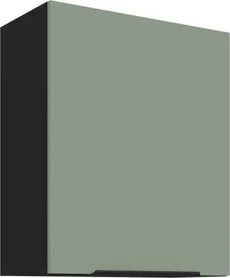 Image de Meuble haut de cuisine LUNARA - largeur 60 cm, vert/noir