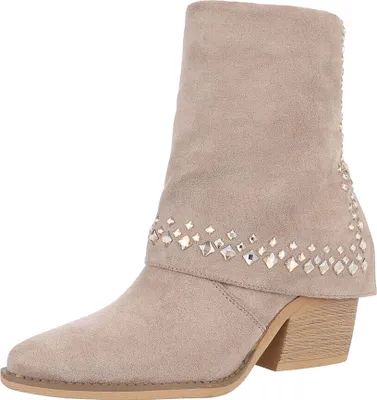 Produktbild von Ital-Design Damen Stiefeletten  Wildlederoptik Western- & Bikerboots 87451960 Hellbraun Gr.  38