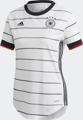 Produktbild von adidas Damen T-Shirt DFB H JSY W, Blanco, XS, EH6102