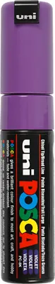 Produktbild von Uni-Ball uni POSCA PC-8K, Violett, Schwarz, Violett, Meißel