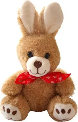 Obrázok produktu pre Dekoratívny vyšívaný zajac, 12 cm