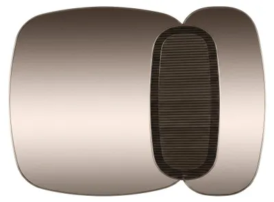 Image de Miroir pour salle à manger, design moderne. Miroir mural élégant