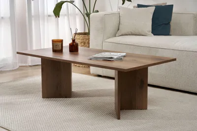 Produktbild von Skye Decor, Sabin - VNT Walnut, Couchtisch, Nussbaum, 100 % Melaminplatte, 119 x 60 x 40 cm