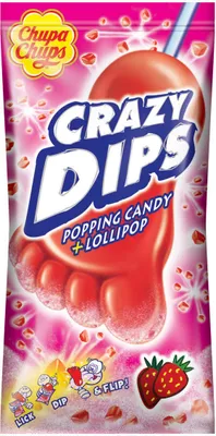 Produktbild von Chupa Chups Crazy Dips Erdbeer 14g