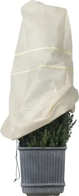 Produktbild von Winterschutz-Vlieshaube Videx Winter-Glamour 110x110 cm beige/gold