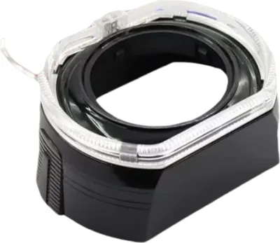 Produktbild von Dekorative Abdeckung für Auto-LED-Scheinwerfer, hochhell, hitzebeständig, blendfrei, universell, einfach zu installierendes Autolichtzubehör