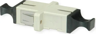 Produktbild von TELEGÄRTNER SC Kupplung, Multimode, Keramikhülse, Kunststoffgehäuse, beige