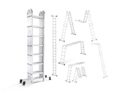 Obrázek produktu pro Garlist GST0407 Profi víceúčelový žebřík 4x7