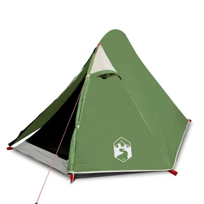 Produktbild von Kuppel-Campingzelt 2 Personen Grün Wasserdicht