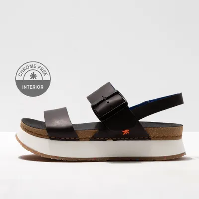 Produktbild von *art Sandalen 1267 CARTAGO BLACK-BLUE / MYKONOS Farbe Black-blue