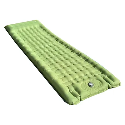 Produktbild von outdoor camping isomatte mit fußpumpe – tragbare, selbstaufblasende schlafmatte für auto, zelt & trekking, wasserdicht & komfortabel