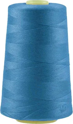 4572m Polyester Overlock Garn kornblumenblau