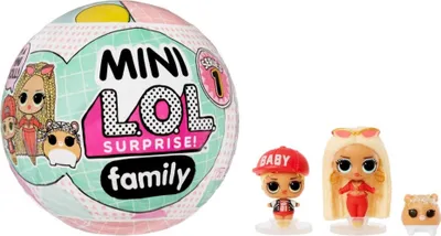 Obrázok produktu pre Prekvapenie L.O.L. Mini rodina, séria 2