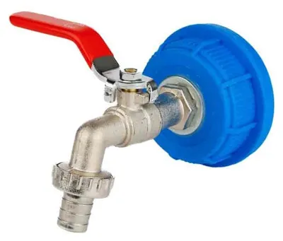 Productafbeelding van Dop 61 mm met rode kraan 1/2"
