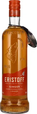 Produktbild von Eristoff Ginger Flavours & Vodka Liqueur 18% Vol. 0,7l