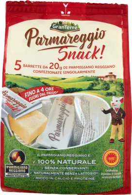 Produktbild von Parmareggio Käse-Snack 5x20g - GranTerre