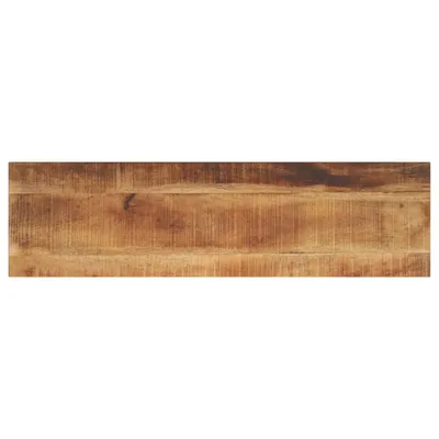 Produktbild von Tischplatte 120x20x2,5 cm Rechteckig Raues Massivholz Mango - Tischplatten 371287