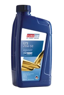 Produktbild von 1 Liter EUROLUB 20W-50 GTS ALLISON C4 CATERPILLAR TO-2 MAN 271 MB 228.1 MB 229.1 Volvo VDS