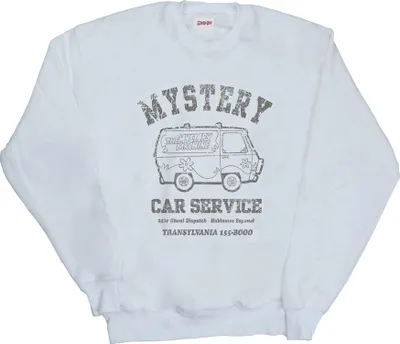 Produktbild von Scooby Doo - "Mystery Car Service" Sweatshirt für Herren BI2126 (XL) (Weiß)