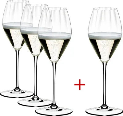 Produktbild von RIEDEL 5884/28-1 PERFORMANCE Champagnerglas VORTEILSSET - KAUF 4 ZAHL 3