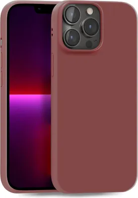 Produktbild von Hülle für Apple iPhone 13 Pro Max - Handyhülle Cover aus Silikon in Braun