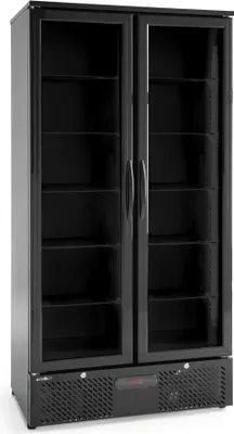 Immagine prodotto di Frigorifero con doppie porte posteriori, Arctic, 384L, Nero, 220-240V/365W, 900x530x(H)1820mm