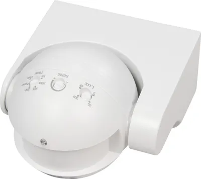 Produktbild von HF / Mikrowellen-Bewegungsmelder McShine "LX-752", 180°, 230V / 1.200W, weiß, LED geeignet