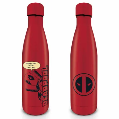Immagine prodotto di Butelka Metalowa MARVEL Deadpool 500ml - PYRAMID, Ekologiczne Akcesoria Codzienne