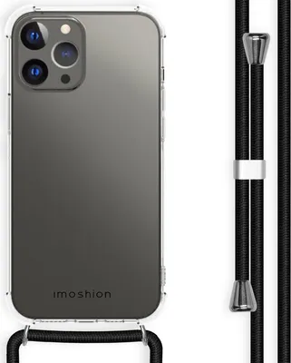 Immagine prodotto di imoshion Cover posteriore con cinturino iPhone 13 Pro Max - Nero