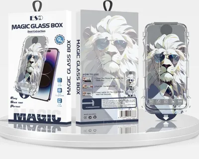 Produktbild von INF Kristallklares gehärtetes Glas für Samsung S24 - Einfache Installation