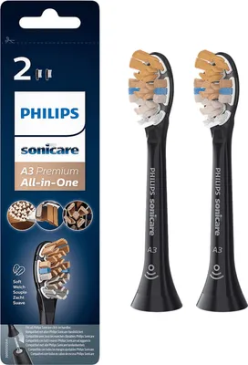 Produktbild von Philips Sonicare HX9092/11 A3 All-in-One 2er black