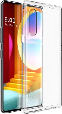 Produktbild von LG VELVET Handyhülle Silikon Cover Handy Case Hülle Bumper Transparent