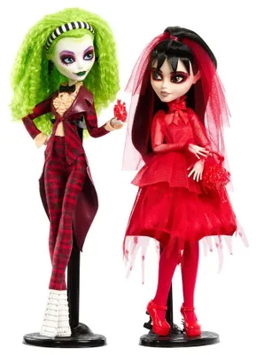 Image de Coffret de figurines Beetlejuice, 2 figurines de collection, édition Skullector