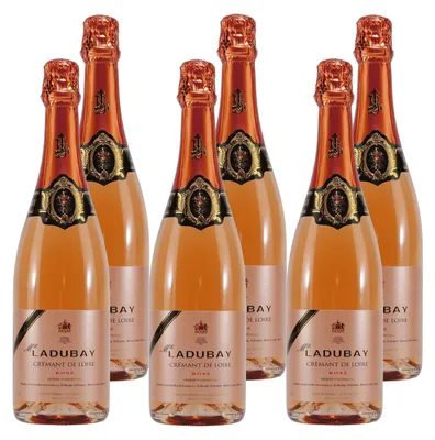 Produktbild von Mlle Ladubay Rosé Brut Crémant de Loire (6 x 0,75L)