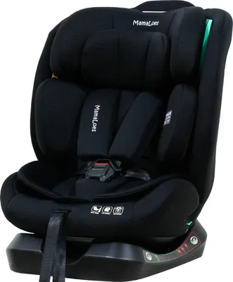 Produktbild von MamaLoes Bo Schwarz 40-150 cm i-Size Autositz