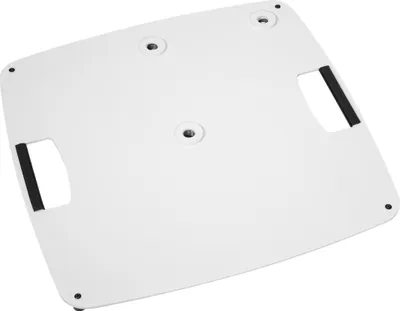 Produktbild von OMNITRONIC BPS-3 Boxenhochständer/Bodenplatte weiß (60004130)