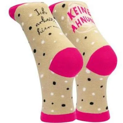 Produktbild von Zaubersocken Frauen "Keine Ahnung ..."