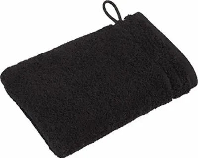 Produktbild von Vossen 114894 | Calypso Feeling Waschhandschuh / 22 x 16 cm - Farbe: Black - Größe: 22 x 16 cm